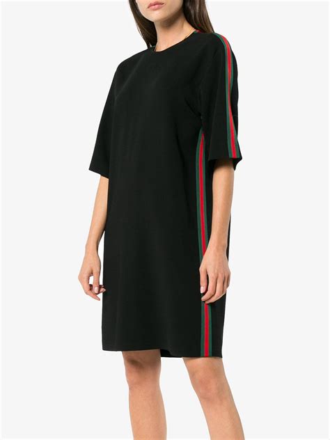 gucci city print shirt dress|gucci t shirt dress women.